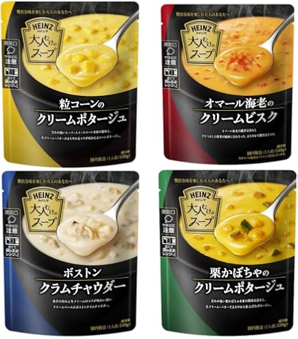 Amazon | ハインツ (HEINZ) 大人むけのスープ ボストン クラム