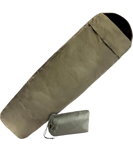 Amazon | MIL-TEC スリーピングバッグ カバー 防水・透湿 3層式 - BW