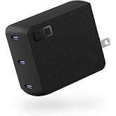 CIO NovaPort TRIOⅡ 140W PD急速充電器 USB-C×3 PD3.1 3台同時充電 世界最小級（ブラック） | ノートPC対応, iPhone対応, iPad対応, 電力を自動最適配分, 軽量で携帯しやすい