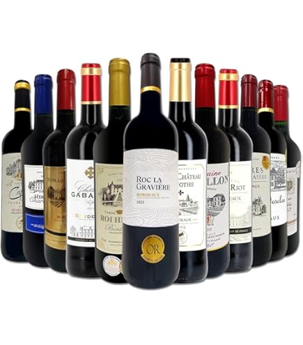 Amazon.co.jp: メダル総数14金 すべて金賞ボルドー＆南仏 特選12本