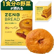 Amazon.co.jp: 【糖質オフの豆粉パン】ZENB ゼンブ ブレッド グルテン