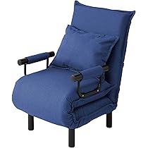 JN03223169 ネイビー 3WAY ソファー 幅120cm 折り畳み JN03223169 ネイビー 3WAY ソファー 幅120cm 折り畳み 3169