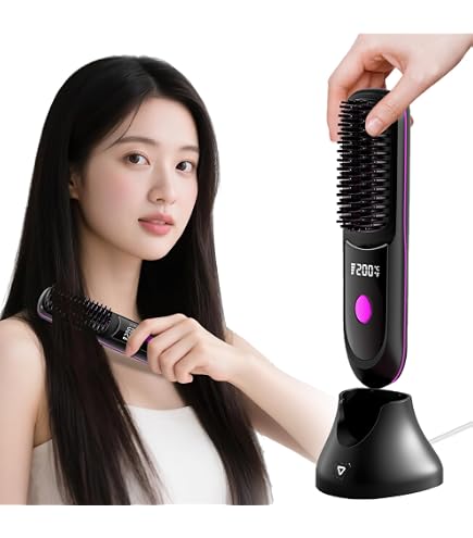 Amazon | ヤーマン ストレートブラシ ブラシアイロン ヴェーダヘア