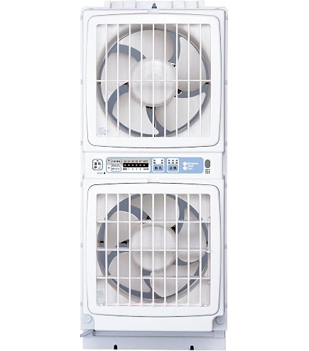 窓用換気扇 ツインファン 同時給排型窓用換気扇 高須産業 FMT-200SM Amazon | 高須産業 窓用換気扇ツインファン 同時給排形 FMT-200P