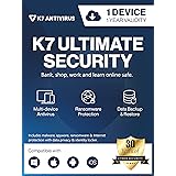 K7 Ultimate Security Antivirus Software 2024 |1 Devices, 1 Year| Threat Protection, Internet Security,Data Backup,Mobile Prot