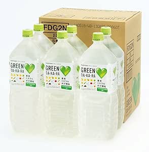[2CS]サントリー GREEN DA・KA・RA (2L&times;6本)&times;2箱 スポーツドリンク