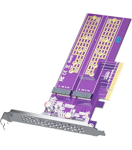 Amazon.co.jp: HighPoint SSD7502 PCIe 4.0 x16 2-Ports M.2 NVMe RAID