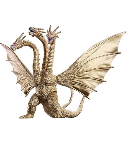 Amazon.co.jp: 超ドラゴン怪獣 キングギドラ ［ビッグサイズ46cm
