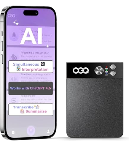 Amazon.co.jp: AI ボイスレコーダー 自動文字起こし ワンタッチ録音