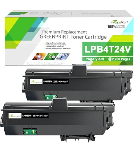 Amazon.co.jp: LPB4T24V 環境推進トナー純正 (エプソン)(LP-S180D／LP
