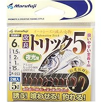 Amazon | マルフジ(Marufuji) M-208 トリックシンカー 5号