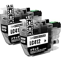 とらじろう　LC412 10セット Amazon.co.jp: ブラザー用 LC412 4色セット LC412-4PK 純正と