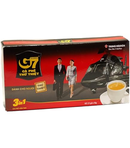Amazon.co.jp: チュングエン ベトナムカフェオレ G7 3in1 16g x 20包