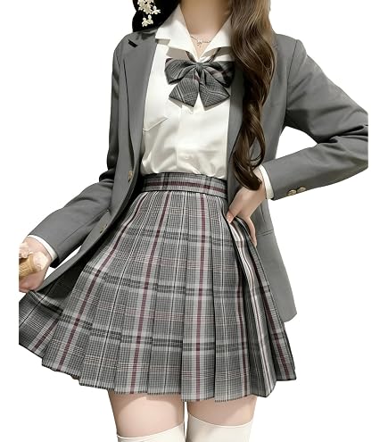 Cossa 女子高校生制服セット Amazon.co.jp: [COSSA] コスプレ 制服 ブレザー jk 女子高校生