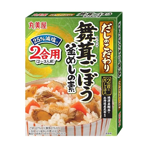 丸美屋 だしのこだわり 舞茸ごぼう釜めしの素