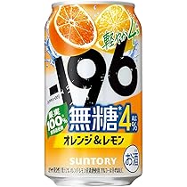 Amazon.co.jp: -196 Unsweetened Orange & Lemon, 11.8 fl oz (350 ml