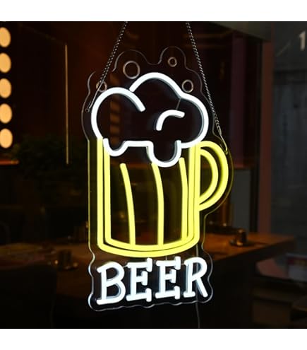 Amazon | BAR/LEDサインボード/看板・パネル/店舗・バー/集客 | 看板用