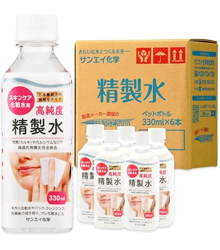 Amazon | 【大洋製薬】化粧用精製水 500ml×6個 | 大洋製薬 | 化粧水 通販
