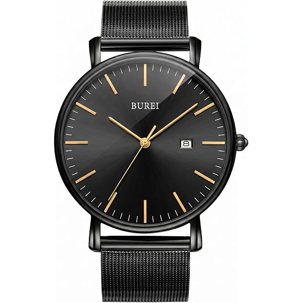 Amazon.co.jp: a.b.Art メンズクォーツ腕時計 41mm ブラックダイヤル