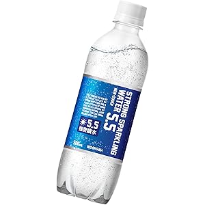 炭酸水 ストロング5.5 プレーン 強炭酸水 500ml ×24本