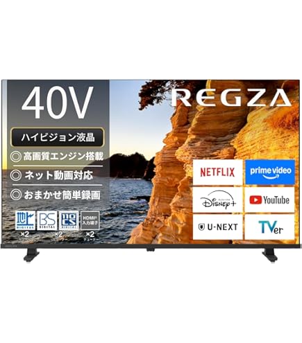 Amazon | 東芝 40V型フルハイビジョン液晶テレビ REGZA 40V30 | テレビ