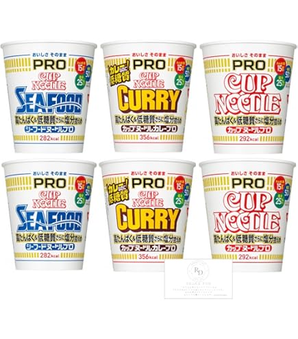 Amazon.co.jp: カップヌードル PRO 高たんぱく&低糖質 [1日分の食物