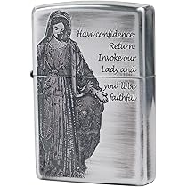 Zippoライター  マリア zippo ジッポーライター マリア MARIA 黒ニッケルメッキ