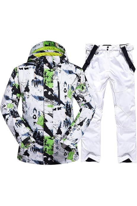 Ski Suit Amazon Ski Coat Wantdo Men's Waterproof 3-in-1 Ski Snow