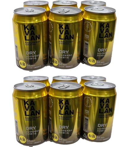 Amazon.co.jp: カバラン バー カクテル ハイボール 5度 [缶] 320ml x