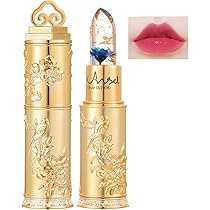 Amazon | Qin Derdom 口紅 クリア フラワーゼリーリップスティック PH