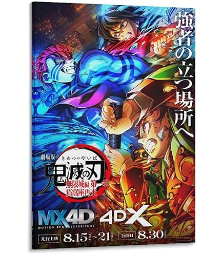 Amazon.co.jp: 鬼滅の刃のコミックポスター - 猗窩座 アートパネル