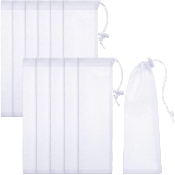 8 Pieces Lint Traps For Washing Machine Hose Nylon Mesh Lint Traps With 8 Pcs Tie Strap, Laundry Washer Drain Lint Catcher Discharge Hoses Filter Fits All Washing Machines - View #7