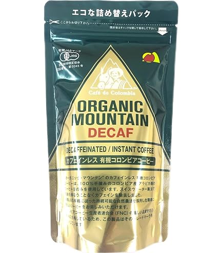 Amazon.co.jp: オーガニックマウンテン 有機インスタントコーヒー（袋