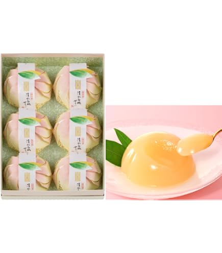 Amazon.co.jp: 吉宗 源吉兆庵 桃泉果4個入[木箱入り]ギフト 手土産 父