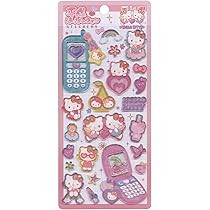 ハローキティ PACK'O'STICKERS ステッカーセット 平成レトロ PACK'O'STICKERS ハローキティ フレークシール 平成レトロ 当時物