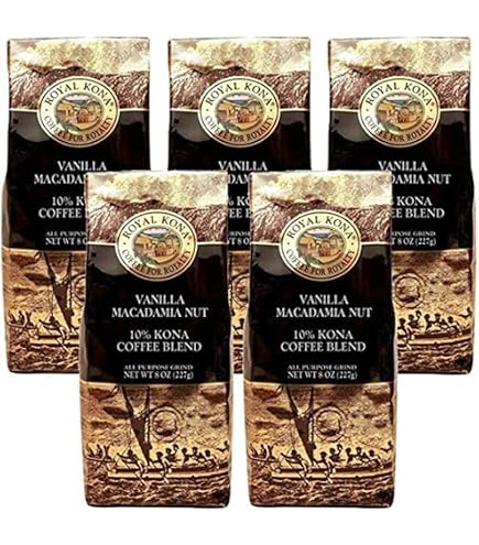 namama専用8袋コナコーヒー5/22 Amazon | ロイヤルコナコーヒー バニラ マカダミアナッツ フレーバー