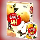 【BOX販売】「ヘテ」すりおろし梨ジュース「缶」238ml×12本　■韓国食品・韓国食材・韓国飲物・韓国すりおろし梨・すりおろし梨・梨■