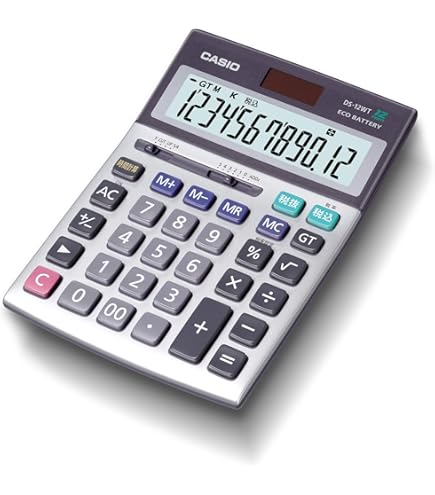 Amazon | カシオ 本格実務電卓 10桁 検算機能 グリーン購入法適合  