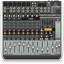 Amazon | ベリンガー アナログミキサー 12チャンネル2バス 1ノブコンプ 