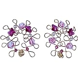 【Jewelry Hanazono】ニップルハガー 花と蝶 フューシャ＆ゴールド フクシア フクシアピンク 乳首 乳首アクセサリー ニップルジュエリー ボディジュエリー bodyjewelry ノンピアス ノンホール バストトップ