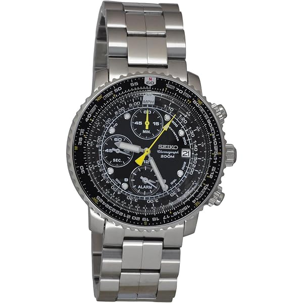 Amazon.co.jp: セイコー 逆輸入モデル SEIKO パイロット クロノグラフ 