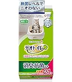 Amazon | デオトイレ システムトイレ用 複数ねこ用消臭・抗菌シート 16