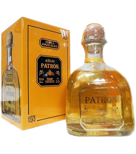 Amazon.co.jp: パトロン アネホ テキーラ 40％ 1000ml : 食品・飲料・お酒