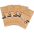 Desimtion Best Friend Birthday Gifts for Women Friendship Bracelets for 2/3/4 Partner in Crime Handcuff BFF Gifts