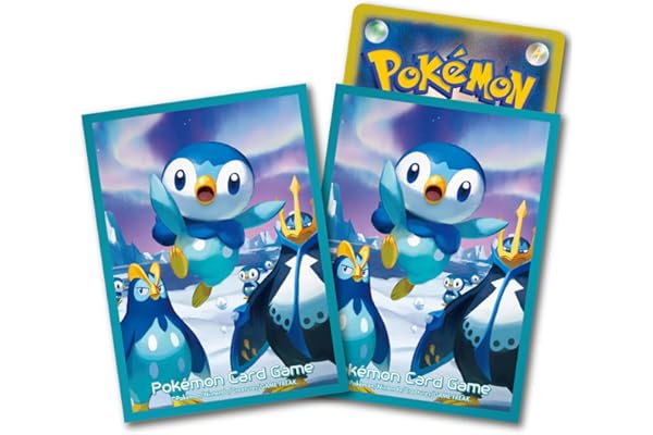 ポケモンセンターオリジナル ポケモンカードゲーム デッキシールド ポッチャマ＆ポッタイシ＆エンペルト