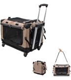 Amazon.co.jp: CoConte ペットトロリー ライトグレー : ペット用品