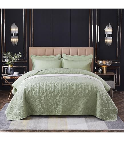 Amazon｜[ZS2L7] ベッドスプレッド キルト タイプ15 ベッド