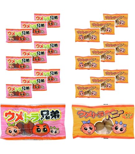 よっちゃん食品 ウメトラ兄弟 たっぷりサイズ Amazon.co.jp: よっちゃん食品工業 ウメトラ兄弟 3個×20袋 : 食品