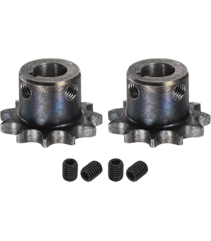 Amazon.co.jp: uxcell #25チェーンアイドラースプロケット 10 mmボア