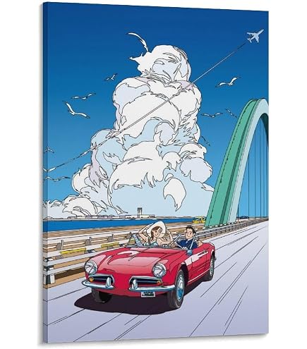 Amazon.co.jp: わたせせいぞう アートポスター(オフセット） ｢6ノット